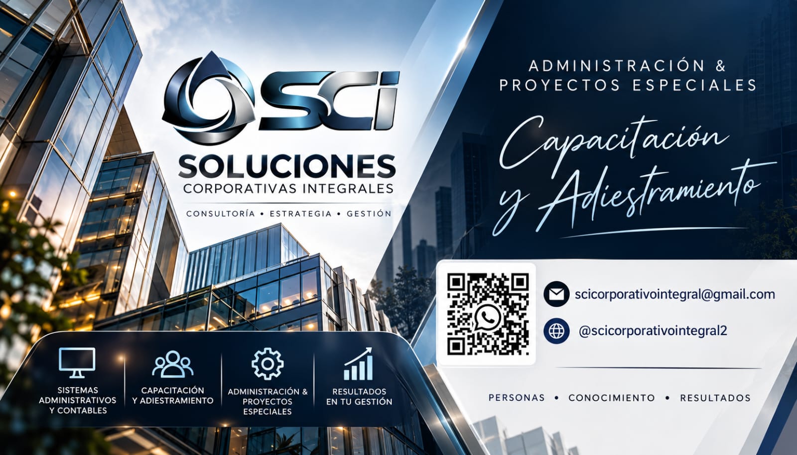 SCI capacitación, adiestramiento, administración y proyectos especiales